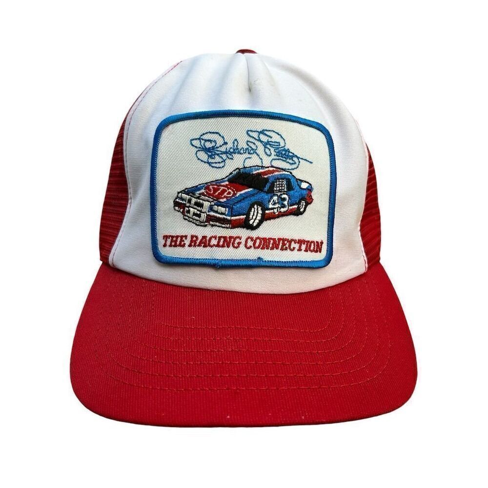 Vintage Richard Petty #43 STP Racing NASCAR Hat Multi-Color Cap